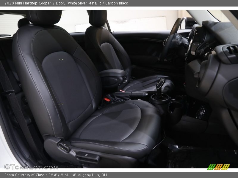 White Silver Metallic / Carbon Black 2020 Mini Hardtop Cooper 2 Door