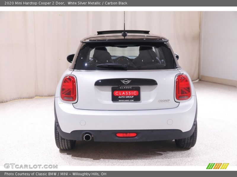 White Silver Metallic / Carbon Black 2020 Mini Hardtop Cooper 2 Door