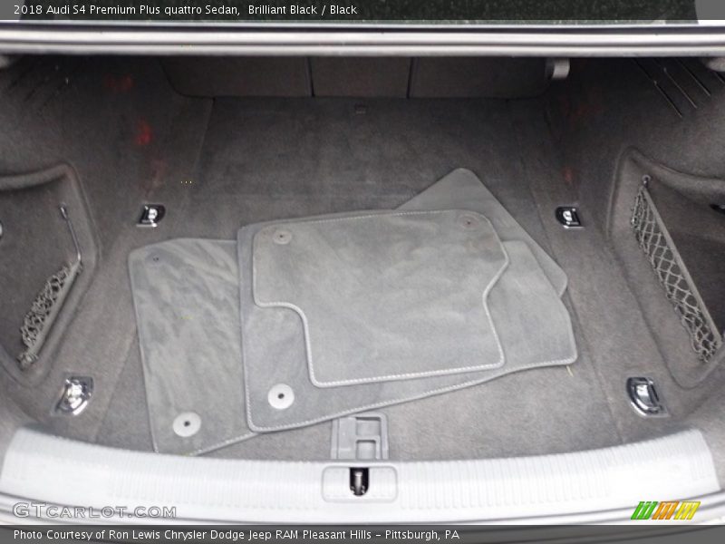  2018 S4 Premium Plus quattro Sedan Trunk