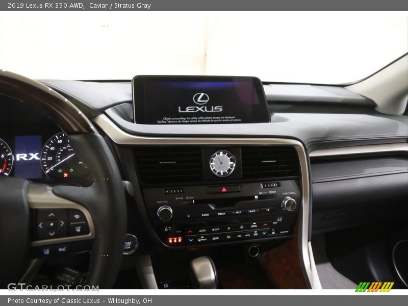 Caviar / Stratus Gray 2019 Lexus RX 350 AWD