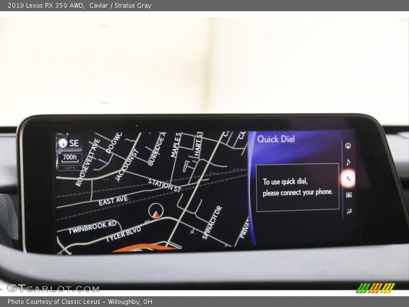 Caviar / Stratus Gray 2019 Lexus RX 350 AWD