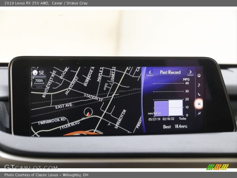 Caviar / Stratus Gray 2019 Lexus RX 350 AWD