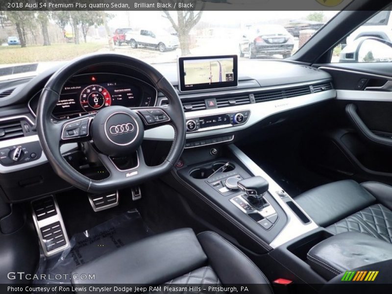  2018 S4 Premium Plus quattro Sedan Black Interior