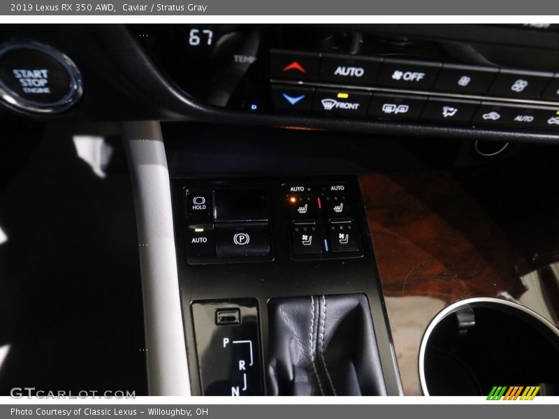 Caviar / Stratus Gray 2019 Lexus RX 350 AWD