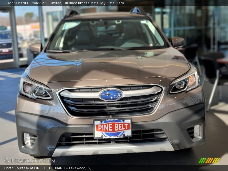 Brilliant Bronze Metallic / Slate Black 2022 Subaru Outback 2.5i Limited