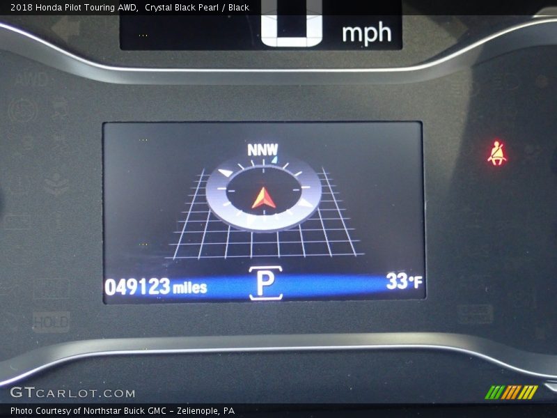 Crystal Black Pearl / Black 2018 Honda Pilot Touring AWD