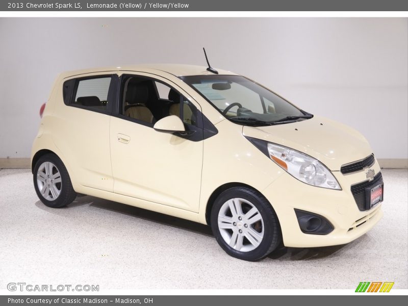 Lemonade (Yellow) / Yellow/Yellow 2013 Chevrolet Spark LS