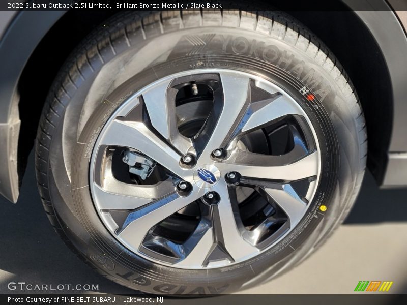 Brilliant Bronze Metallic / Slate Black 2022 Subaru Outback 2.5i Limited
