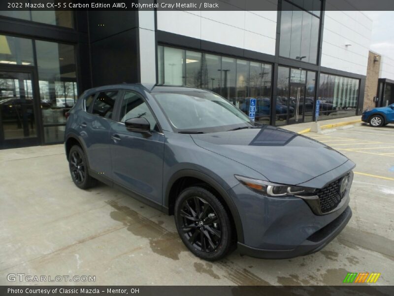 Polymetal Gray Metallic / Black 2022 Mazda CX-5 S Carbon Edition AWD