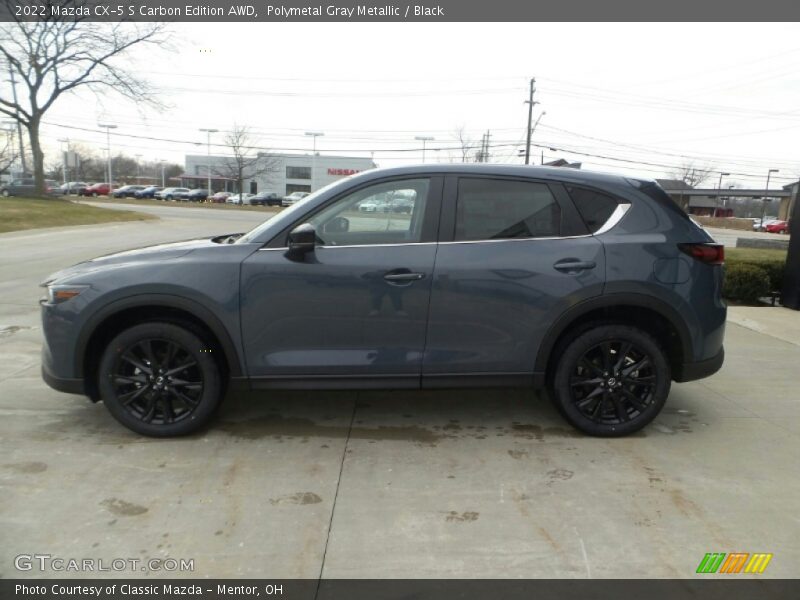 Polymetal Gray Metallic / Black 2022 Mazda CX-5 S Carbon Edition AWD
