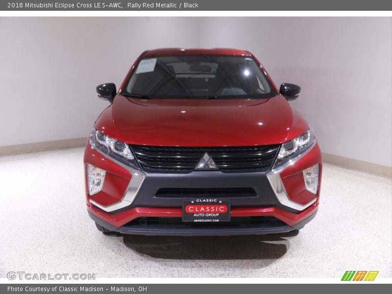 Rally Red Metallic / Black 2018 Mitsubishi Eclipse Cross LE S-AWC