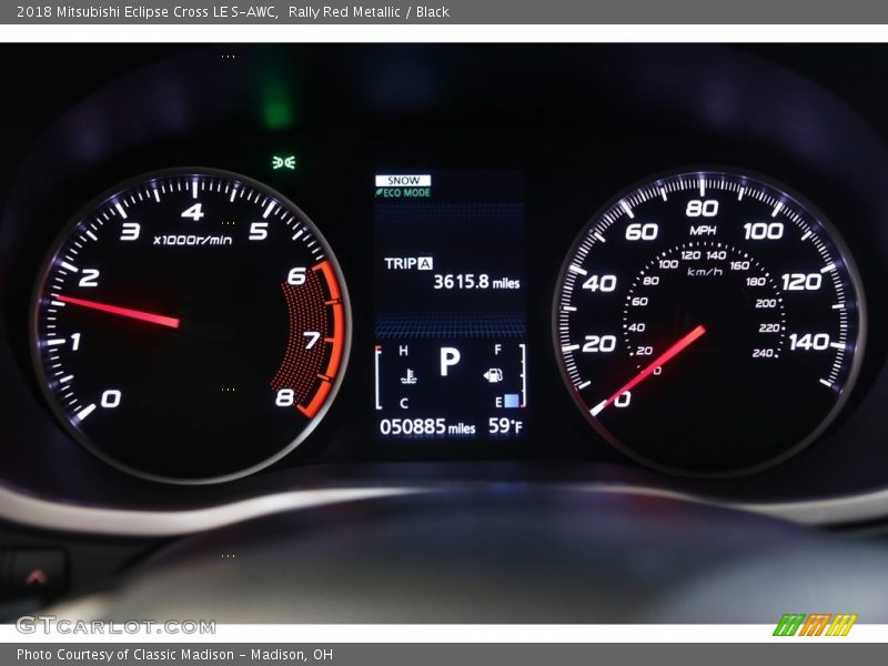  2018 Eclipse Cross LE S-AWC LE S-AWC Gauges