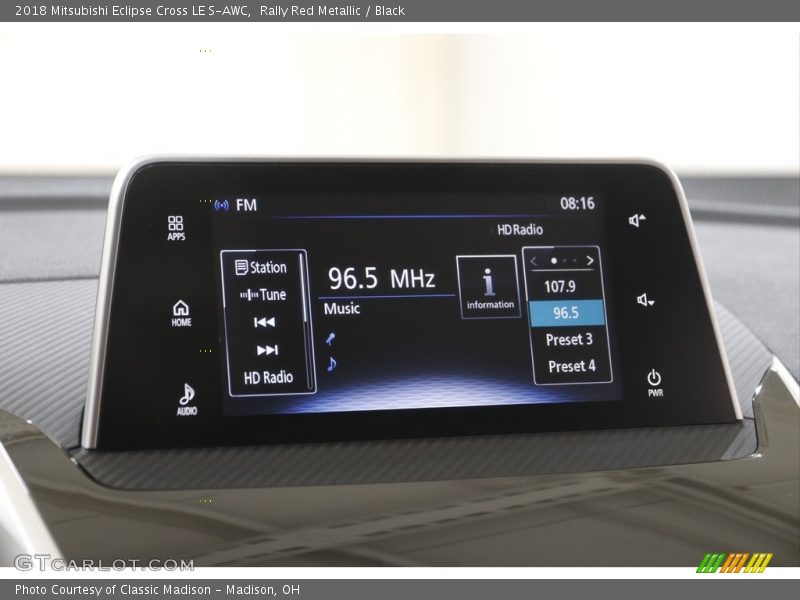 Audio System of 2018 Eclipse Cross LE S-AWC