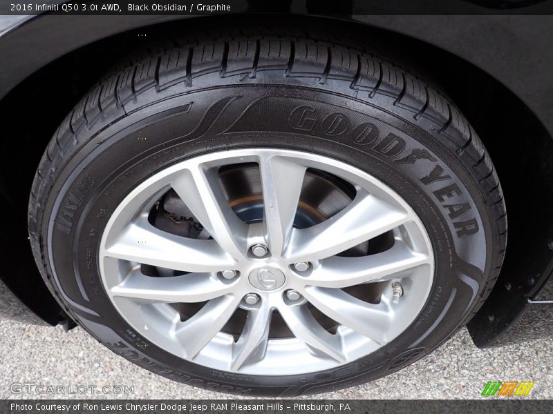  2016 Q50 3.0t AWD Wheel