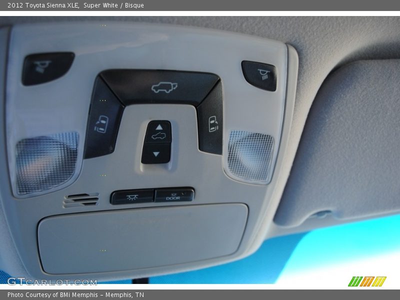 Super White / Bisque 2012 Toyota Sienna XLE