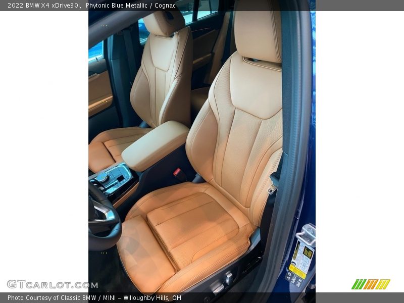 Phytonic Blue Metallic / Cognac 2022 BMW X4 xDrive30i
