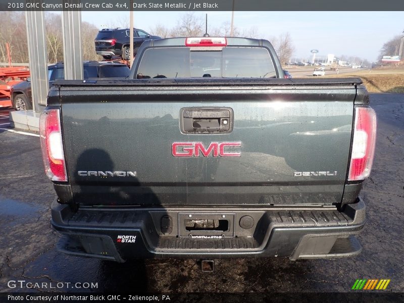 Dark Slate Metallic / Jet Black 2018 GMC Canyon Denali Crew Cab 4x4