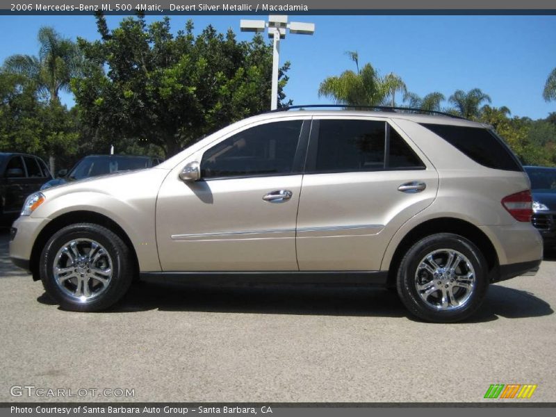 Desert Silver Metallic / Macadamia 2006 Mercedes-Benz ML 500 4Matic
