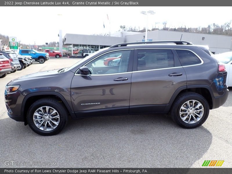Granite Crystal Metallic / Ski Gray/Black 2022 Jeep Cherokee Latitude Lux 4x4