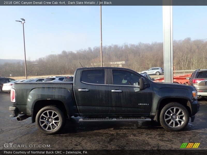 Dark Slate Metallic / Jet Black 2018 GMC Canyon Denali Crew Cab 4x4