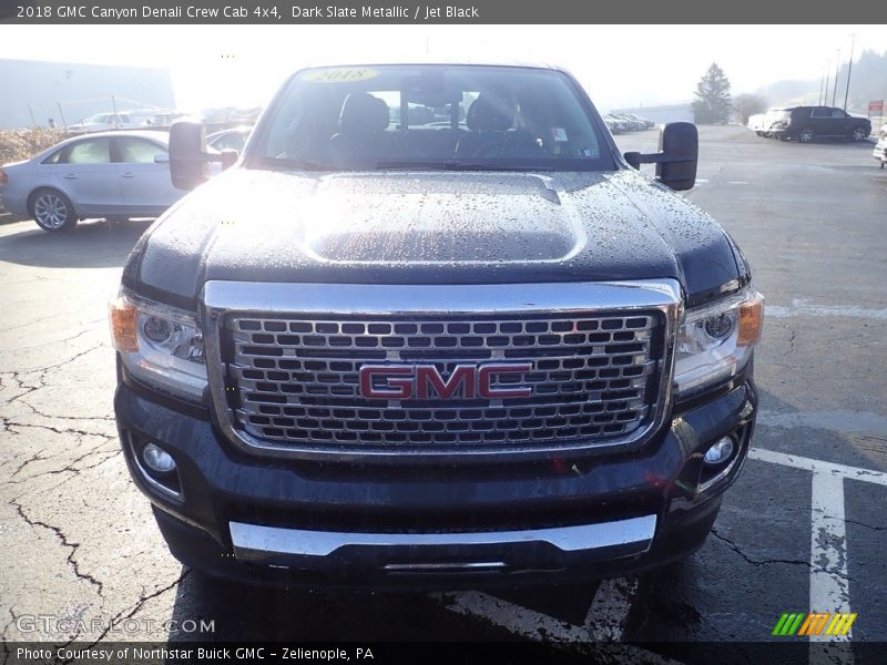 Dark Slate Metallic / Jet Black 2018 GMC Canyon Denali Crew Cab 4x4