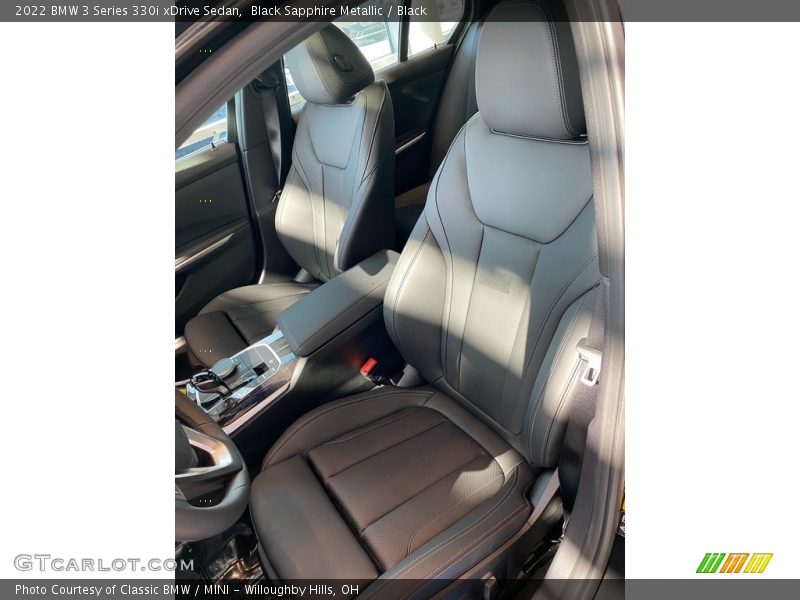 Black Sapphire Metallic / Black 2022 BMW 3 Series 330i xDrive Sedan
