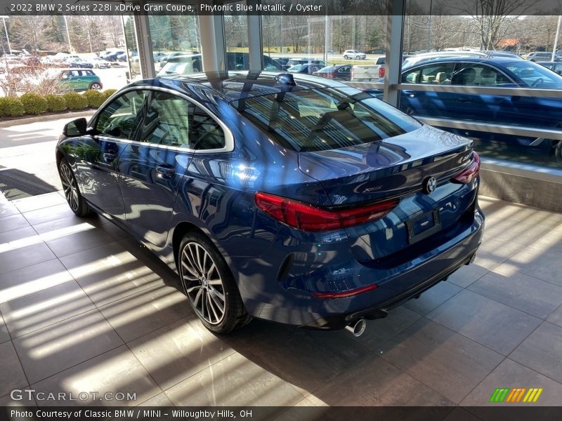 Phytonic Blue Metallic / Oyster 2022 BMW 2 Series 228i xDrive Gran Coupe