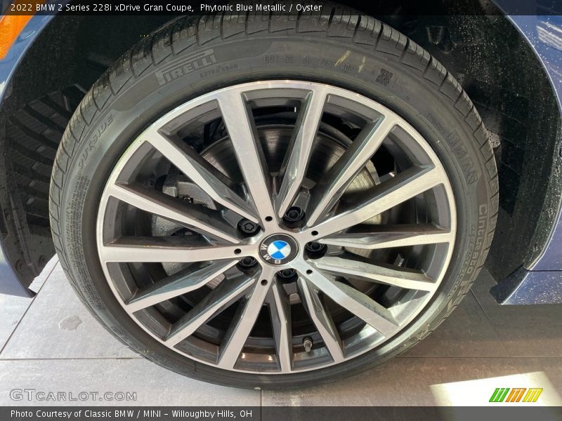 Phytonic Blue Metallic / Oyster 2022 BMW 2 Series 228i xDrive Gran Coupe
