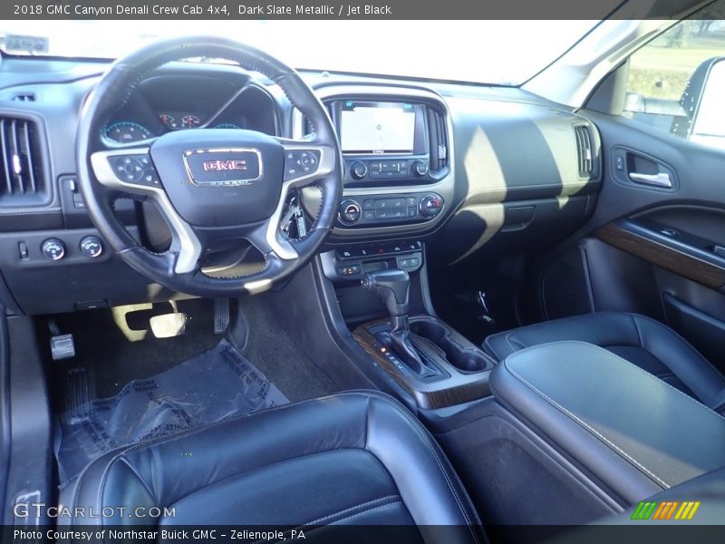  2018 Canyon Denali Crew Cab 4x4 Jet Black Interior