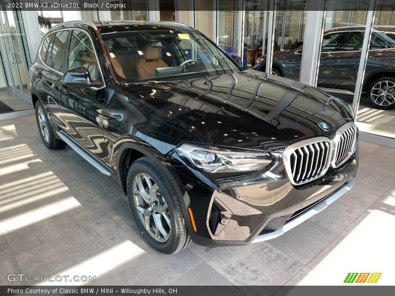 Black / Cognac 2022 BMW X3 xDrive30i