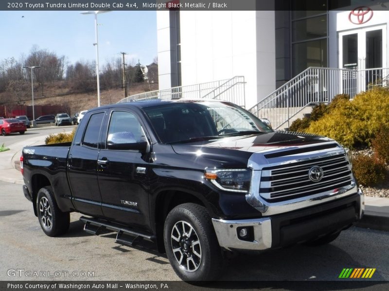Midnight Black Metallic / Black 2020 Toyota Tundra Limited Double Cab 4x4