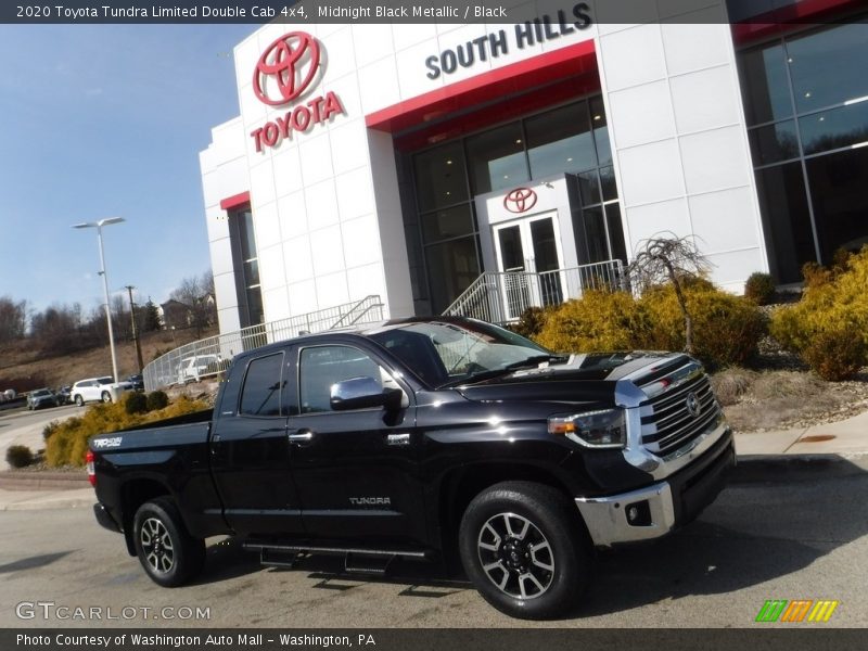 Midnight Black Metallic / Black 2020 Toyota Tundra Limited Double Cab 4x4