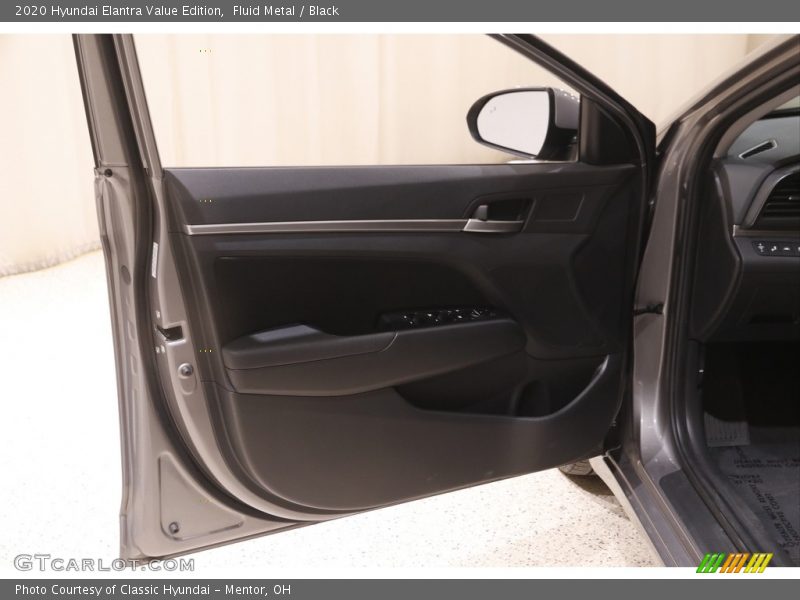 Fluid Metal / Black 2020 Hyundai Elantra Value Edition