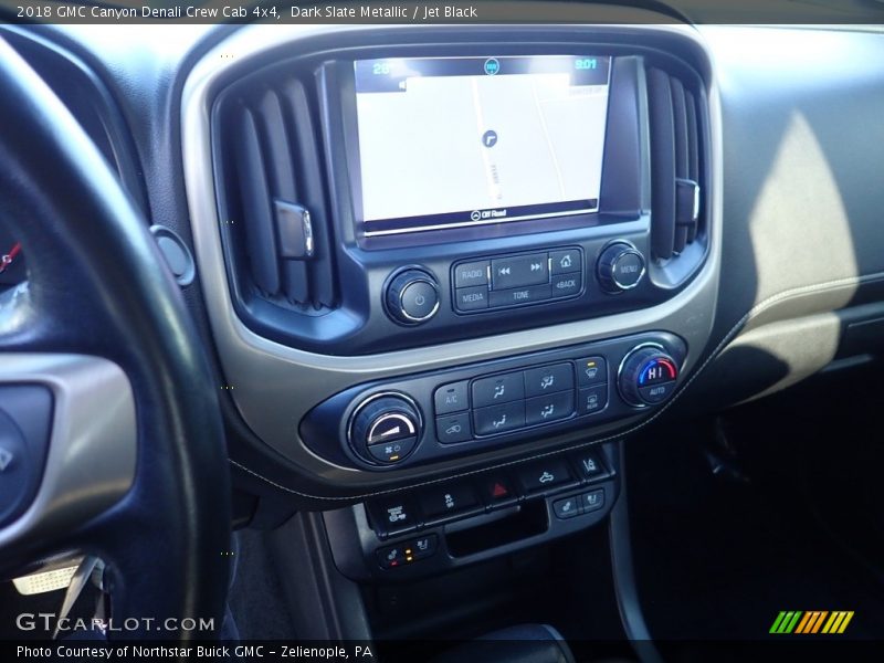 Dark Slate Metallic / Jet Black 2018 GMC Canyon Denali Crew Cab 4x4