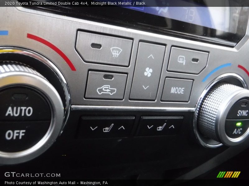 Midnight Black Metallic / Black 2020 Toyota Tundra Limited Double Cab 4x4