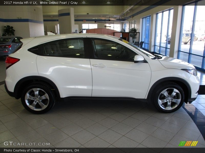 White Orchid Pearl / Gray 2017 Honda HR-V LX