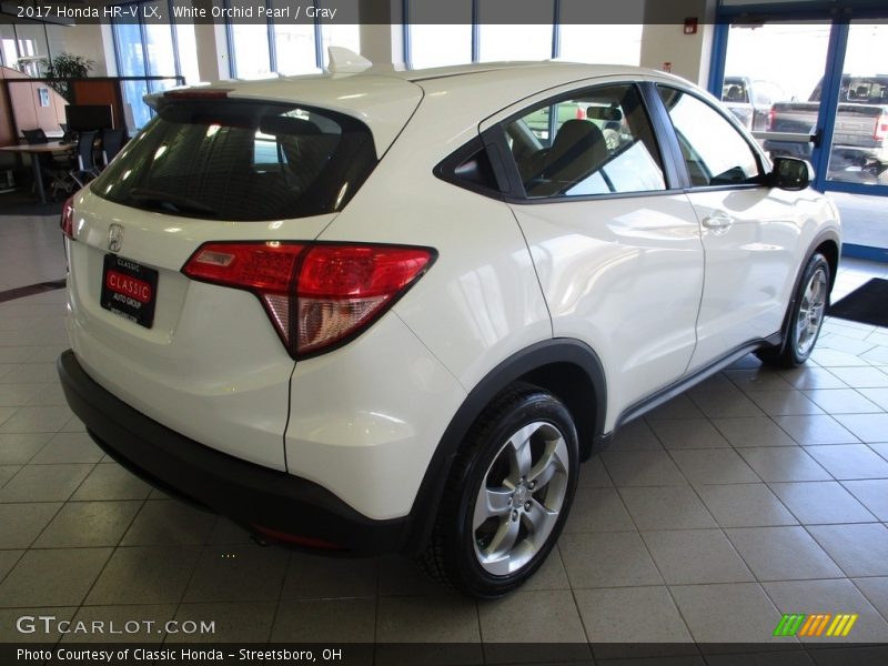 White Orchid Pearl / Gray 2017 Honda HR-V LX