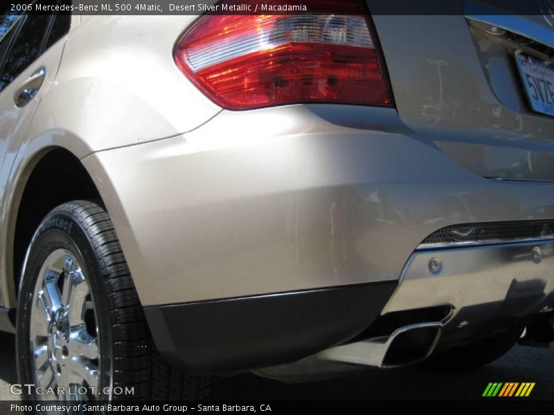 Desert Silver Metallic / Macadamia 2006 Mercedes-Benz ML 500 4Matic