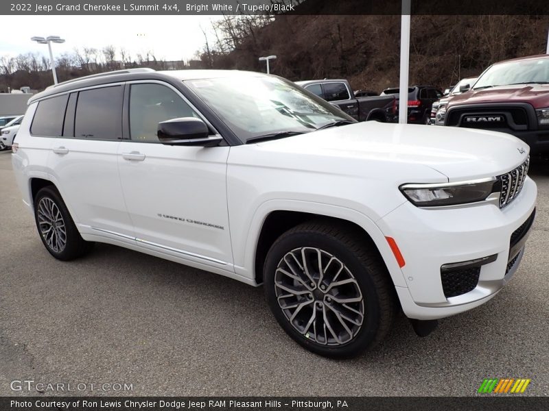 Bright White / Tupelo/Black 2022 Jeep Grand Cherokee L Summit 4x4