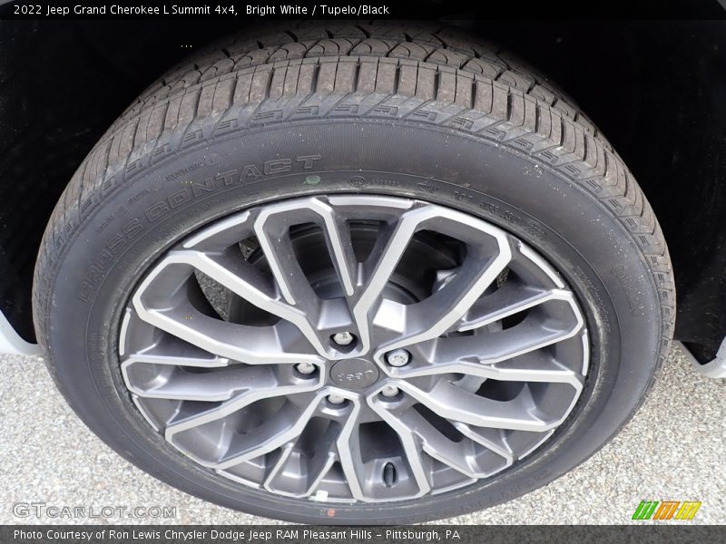 Bright White / Tupelo/Black 2022 Jeep Grand Cherokee L Summit 4x4
