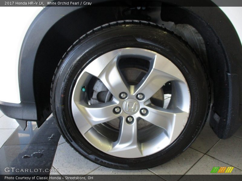 White Orchid Pearl / Gray 2017 Honda HR-V LX