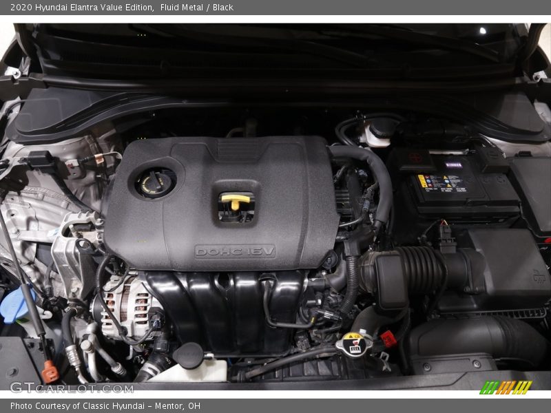 Fluid Metal / Black 2020 Hyundai Elantra Value Edition
