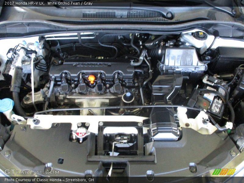 White Orchid Pearl / Gray 2017 Honda HR-V LX