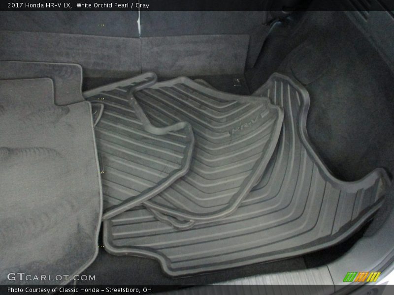White Orchid Pearl / Gray 2017 Honda HR-V LX
