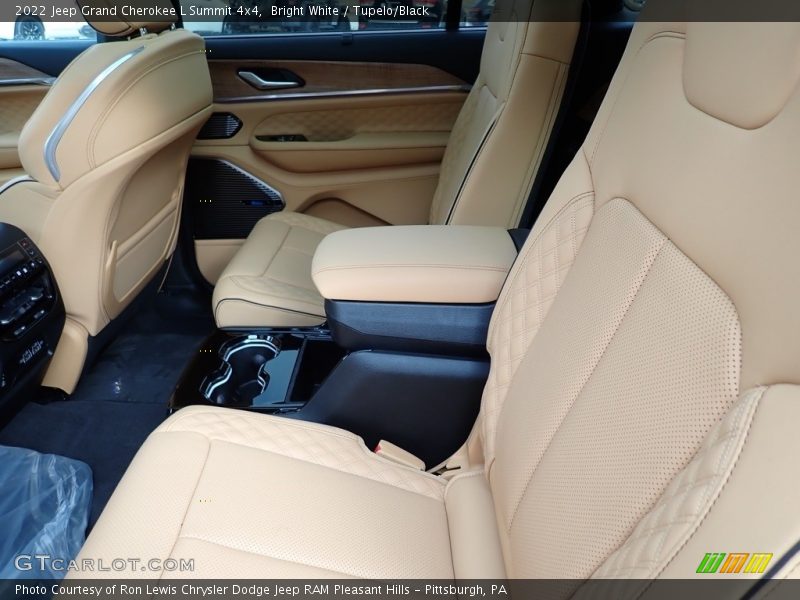 Rear Seat of 2022 Grand Cherokee L Summit 4x4