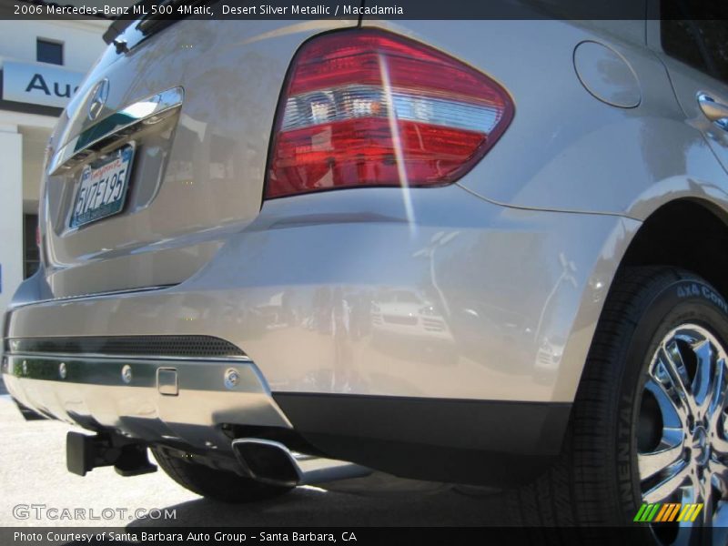 Desert Silver Metallic / Macadamia 2006 Mercedes-Benz ML 500 4Matic