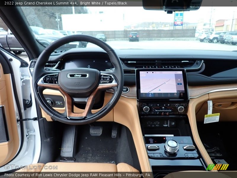 Dashboard of 2022 Grand Cherokee L Summit 4x4