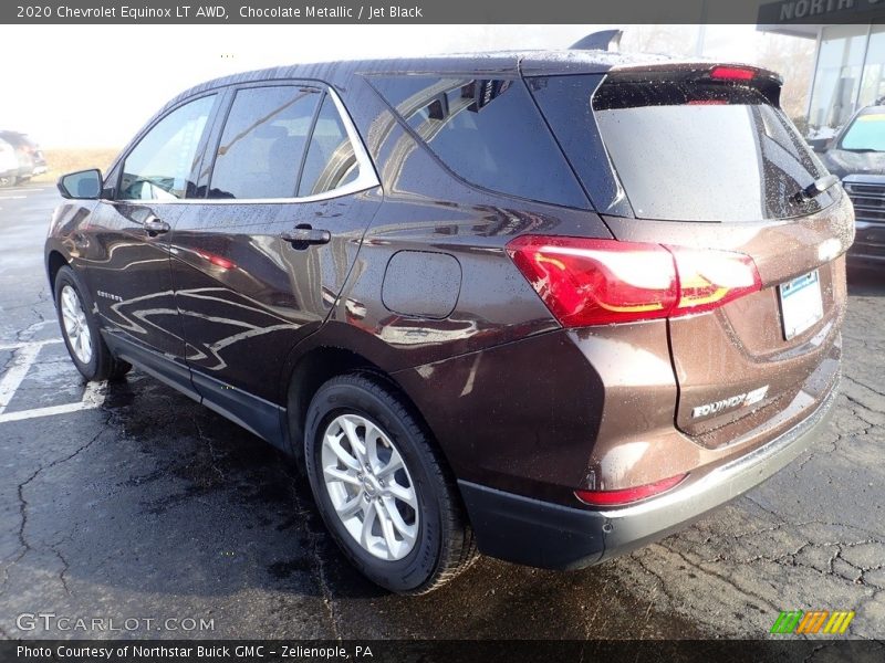 Chocolate Metallic / Jet Black 2020 Chevrolet Equinox LT AWD