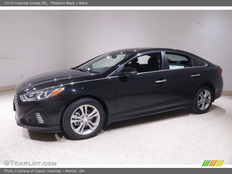 Phantom Black / Black 2019 Hyundai Sonata SEL