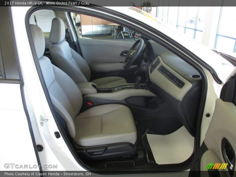 White Orchid Pearl / Gray 2017 Honda HR-V LX